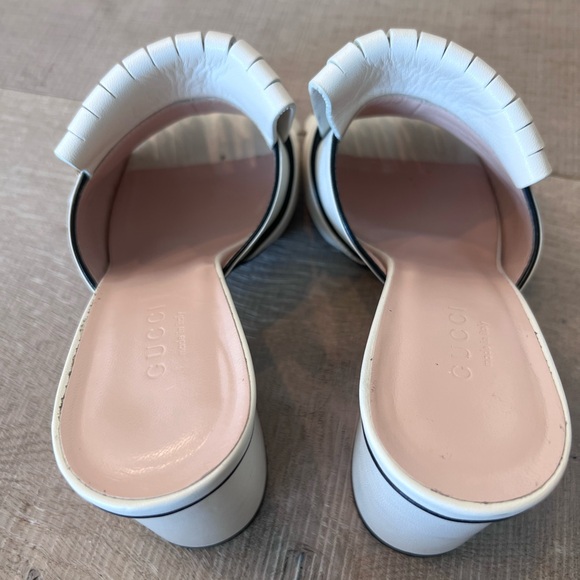 GUCCI Fringe Mules - Picture 6 of 9